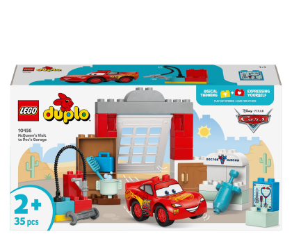 Klocki LEGO® LEGO DUPLO 10456 Wizyta Mcqueena w warsztacie wójta